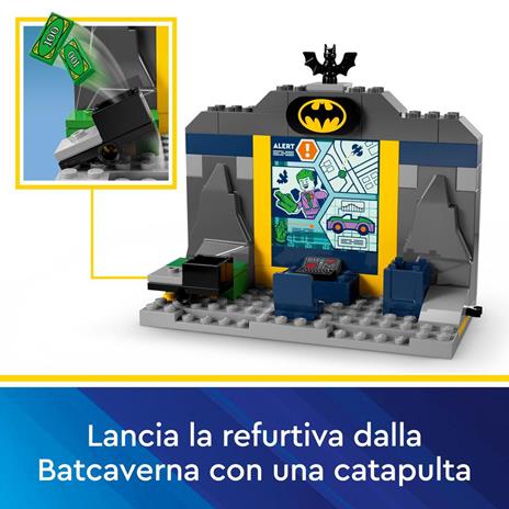 LEGO DC 76272 Batcaverna con Batman, Batgirl e The Joker, Giocattolo con Action Figure dei Supereroi, Giochi per Bambini 4+ - 3