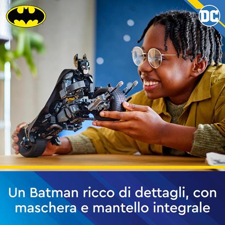 LEGO DC 76273 Il Personaggio Costruibile di Batman con Bat-Pod, Moto e Action Figure Supereroe Giocattolo, Regalo per Bambini - 2