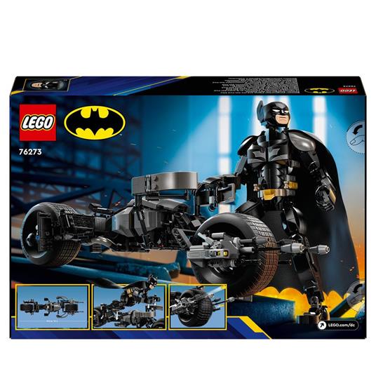LEGO DC 76273 Il Personaggio Costruibile di Batman con Bat-Pod, Moto e Action Figure Supereroe Giocattolo, Regalo per Bambini - 8