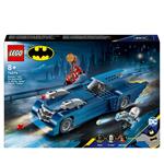 LEGO DC 76274 Batman con Batmobile vs. Harley Quinn e Mr. Freeze, Macchina Giocattolo del Supereroe, Gioco per Bambini 8+