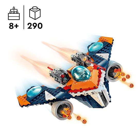 LEGO Marvel 76278 Warbird di Rocket vs. Ronan, Astronave