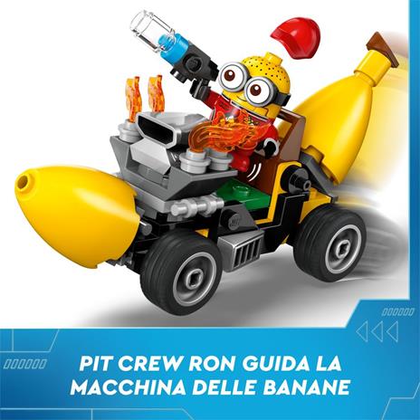 LEGO Cattivissimo Me 75580 I Minions e l’Auto Banana, Macchina Giocattolo da Costruire, Giochi per Bambini 6+, Idea Regalo - 3