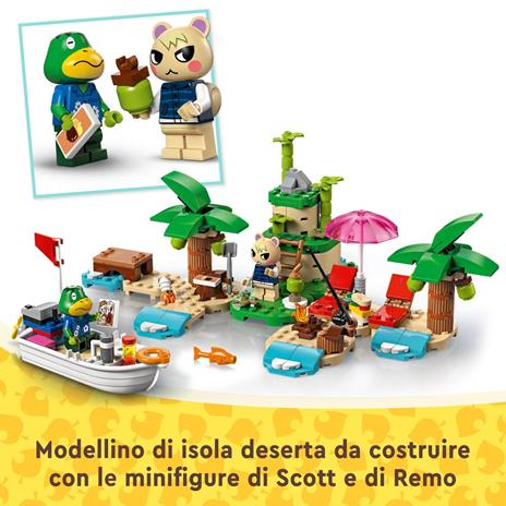 LEGO Animal Crossing 77048 Tour in Barca di Remo, Giochi Creativi per Bambini 6+ con 2 Personaggi della Serie di Videogiochi - 3