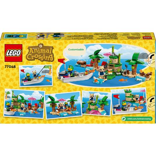 LEGO Animal Crossing 77048 Tour in Barca di Remo, Giochi Creativi per Bambini 6+ con 2 Personaggi della Serie di Videogiochi - 9