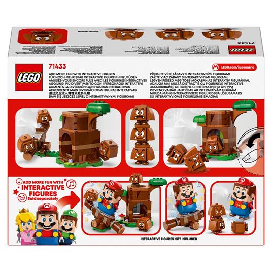 LEGO Super Mario 71433 Parco Giochi dei Goomba, Set Nintendo da Collezione per Bambini 7+ Anni con 3 Personaggi, Idea Regalo - 8