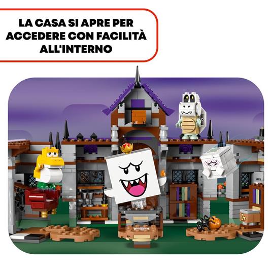 LEGO Super Mario 71436 Villa Stregata di Re Boo, Casa Giocattolo con Personaggi Nintendo da collezione, Giochi per Bambini 8+ - 3