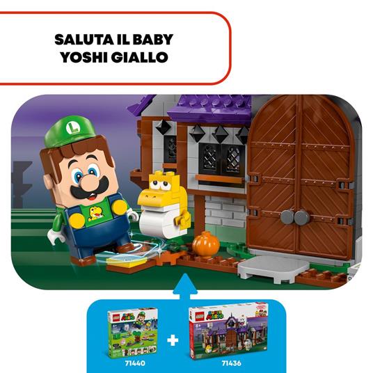 LEGO Super Mario 71436 Villa Stregata di Re Boo, Casa Giocattolo con Personaggi Nintendo da collezione, Giochi per Bambini 8+ - 4