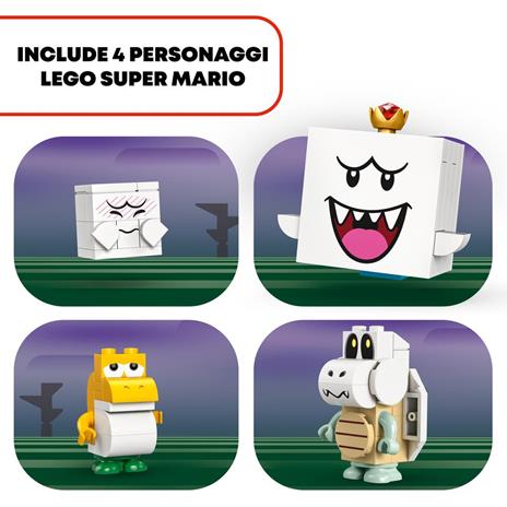 LEGO Super Mario 71436 Villa Stregata di Re Boo, Casa Giocattolo con Personaggi Nintendo da collezione, Giochi per Bambini 8+ - 6