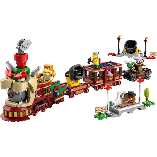 LEGO Super Mario 71437 Bowser Express, Treno Giocattolo da Costruire con 6 Personaggi Nintendo, Giochi Bambini 9+ da Collezione - 8