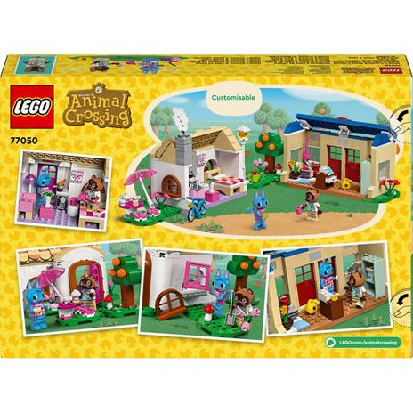 LEGO Animal Crossing 77050 Bottega di Nook e casa di Grinfia, Giochi Creativi per Bambini 7+ con Negozio e Casa Giocattolo - 9