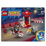 LEGO Sonic the Hedgehog 76995 La Fuga di Shadow the Hedgehog con Moto Giocattolo per Bambini 8+ Anni, Personaggi Videogiochi