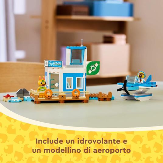 LEGO Animal Crossing 77051 In Volo con la Dodo Airlines, Aeroporto e Aereo Giocattolo con 2 Personaggi, Giochi per Bambini 7+ - 3