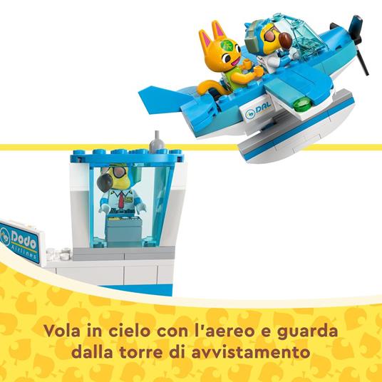 LEGO Animal Crossing 77051 In Volo con la Dodo Airlines, Aeroporto e Aereo Giocattolo con 2 Personaggi, Giochi per Bambini 7+ - 4