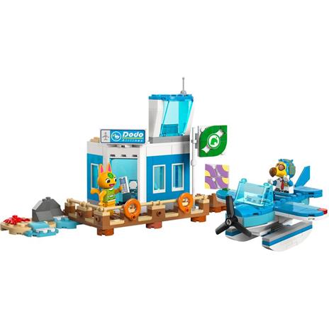 LEGO Animal Crossing 77051 In Volo con la Dodo Airlines, Aeroporto e Aereo Giocattolo con 2 Personaggi, Giochi per Bambini 7+ - 7