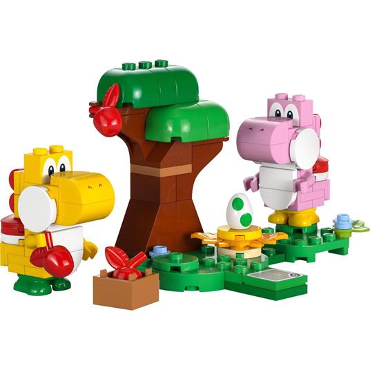 LEGO Super Mario 71428 Pack di Espansione Yoshi nella Foresta Fuovolosa, Giochi per Bambini di 6+ con 2 Personaggi Giocattolo - 7