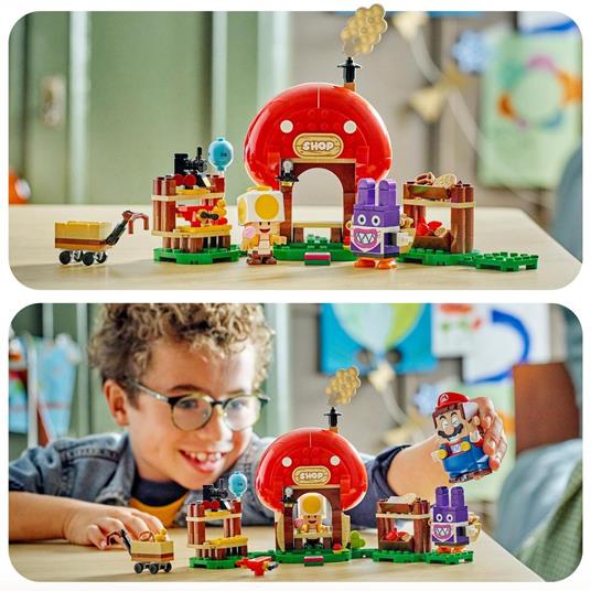 LEGO Super Mario 71429 Pack di Espansione Ruboniglio al Negozio di Toad Giochi per Bambini 7+ Anni 2 Personaggi Giocattolo - 2