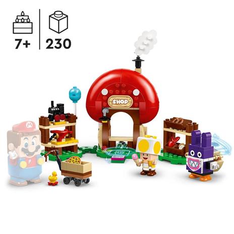 LEGO Super Mario 71429 Pack di Espansione Ruboniglio al Negozio di Toad Giochi per Bambini 7+ Anni 2 Personaggi Giocattolo - 3