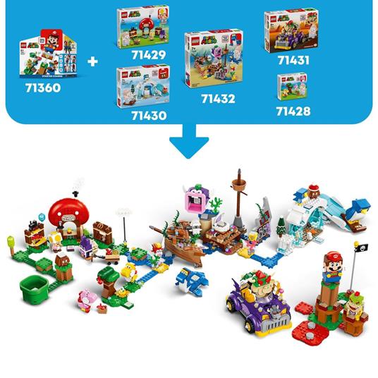LEGO Super Mario 71429 Pack di Espansione Ruboniglio al Negozio di Toad Giochi per Bambini 7+ Anni 2 Personaggi Giocattolo - 7