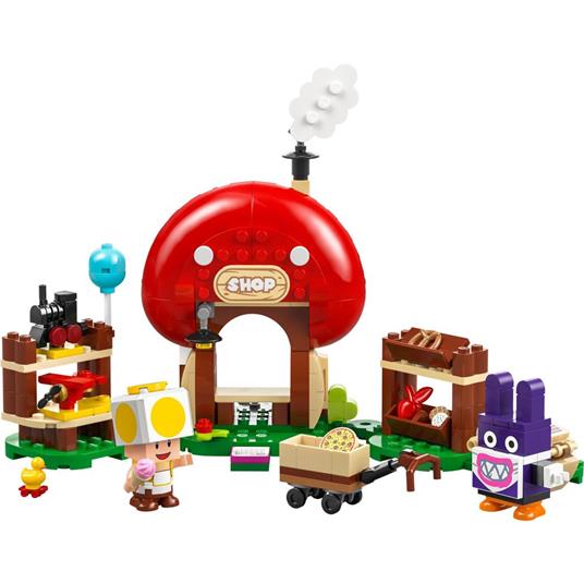 LEGO Super Mario 71429 Pack di Espansione Ruboniglio al Negozio di Toad Giochi per Bambini 7+ Anni 2 Personaggi Giocattolo - 8