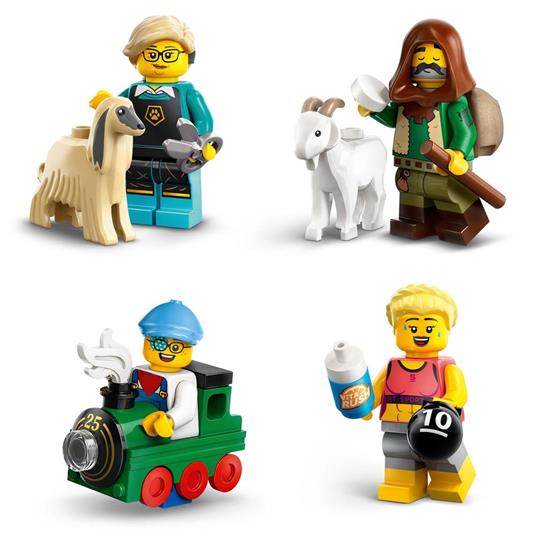 LEGO 71045 Minifigures Serie 25, Personaggi da Collezione, Idea Regalo per  Bambini 5+ Anni, Scatola con 1 di 12 Figure a Caso - LEGO - Minifigures -  Generici - Giocattoli