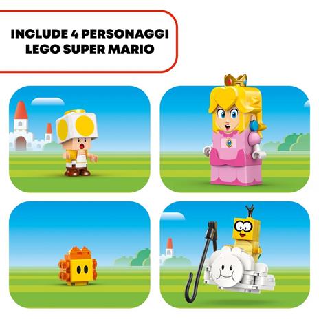 LEGO Super Mario 71441 Avventure di LEGO Peach Interattiva, Giocattolo con Personaggi e Principessa Nintendo per Bambini 6+ - 5