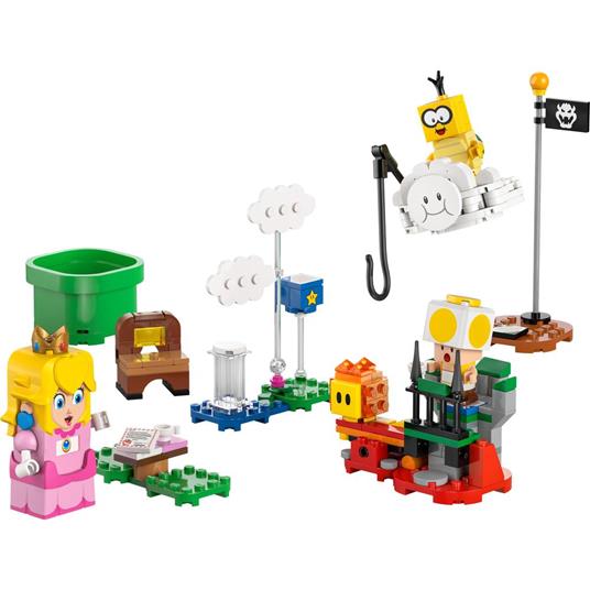 LEGO Super Mario 71441 Avventure di LEGO Peach Interattiva, Giocattolo con Personaggi e Principessa Nintendo per Bambini 6+ - 7