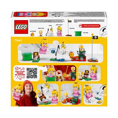 LEGO Super Mario 71441 Avventure di LEGO Peach Interattiva, Giocattolo con Personaggi e Principessa Nintendo per Bambini 6+ - 8