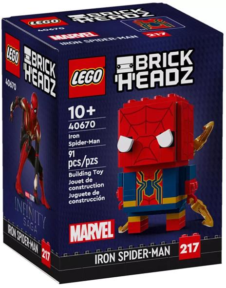 Iron Spider-Man -  BrickHeadz 40670