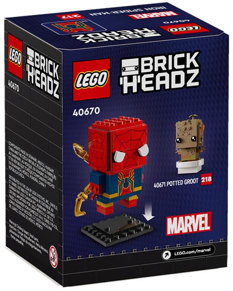 Iron Spider-Man -  BrickHeadz 40670 - 2