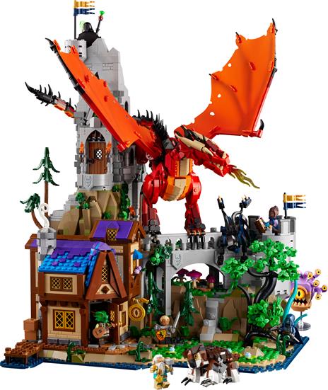 LEGO Ideas (21348). Dungeons & Dragons: Il racconto del Drago Rosso - 2