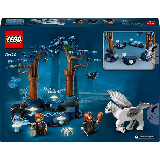 LEGO Harry Potter 76432 Foresta Proibita: Creature Magiche, Set con Animali Giocattolo Fantasy, Gioco per Bambini di 8+ Anni - 9