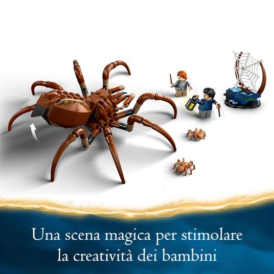 LEGO Harry Potter 76434 Aragog nella Foresta Proibita, Ragno Giocattolo con Parti Snodabili, Giochi di Magia per Bambini 7+ - 4