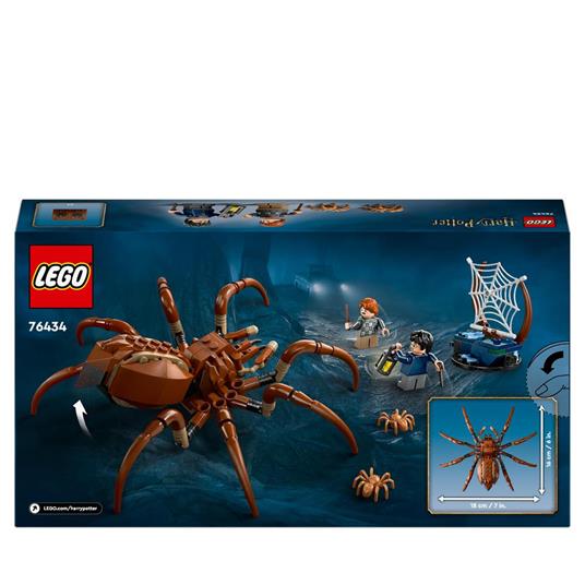 LEGO Harry Potter 76434 Aragog nella Foresta Proibita, Ragno Giocattolo con Parti Snodabili, Giochi di Magia per Bambini 7+ - 10