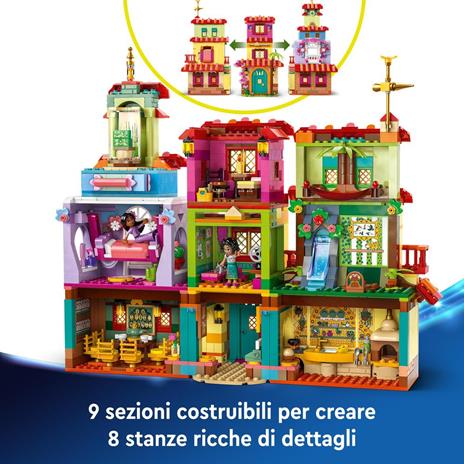 LEGO | Disney 43245 La Magica Casa dei Madrigal, Casa di Encanto Giocattolo da Costruire, Giochi Bambini 7+ con 7 Personaggi - 3