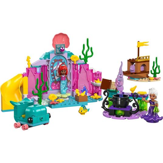 LEGO | Disney 43254 La Caverna di Cristallo di Ariel Giocattolo da Costruire, Giochi per Bambini 4+ Anni con la Sirenetta - 7