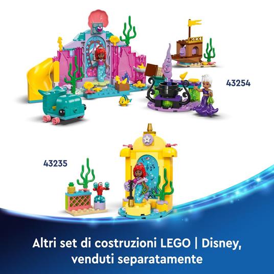 LEGO | Disney 43235 Il Palcoscenico Musicale di Ariel, Giochi Creativi per Bambini 4+ con 2 Personaggi Iconici, Idea Regalo - 5