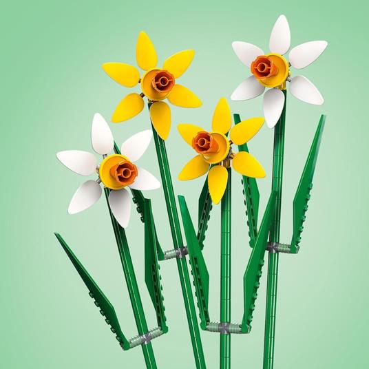 LEGO Creator 40747 Narcisi, Fiori Finti per Bambini 8+, Bouquet Regalo di  San Valentino, per Lei o Lui, per Ragazza o Ragazzo - LEGO - LEL Flowers -  Set mattoncini - Giocattoli