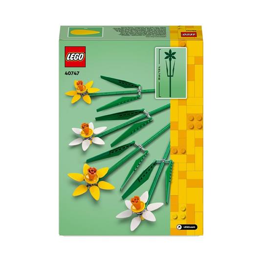 LEGO Creator 40747 Narcisi, Fiori Finti per Bambini 8+, Bouquet Regalo di  San Valentino, per Lei o Lui, per Ragazza o Ragazzo - LEGO - LEL Flowers -  Set mattoncini - Giocattoli