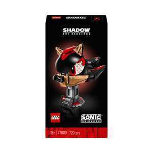 Giocattolo LEGO Sonic 77000 Shadow the Hedgehog, Kit Modellismo per Adulti da Collezione dal Noto Videogioco, Idea Regalo per Uomo e Donna LEGO