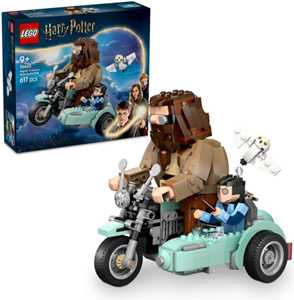 Giocattolo LEGO Harry Potter (76443). Giro sul sidecar di Hagrid e Harry LEGO