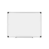 Lavagna magnetica cancellabile Q-Connect bianca laccata 60x45 cm MA0207170  - Q-Connect - Cartoleria e scuola