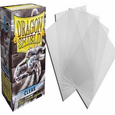 100 Deck Protector Sleeves Dragon Shield Magic STANDARD CLEAR Trasparente Bustine Protettive Buste - 4