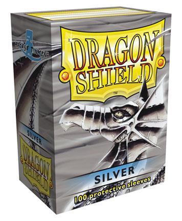 DRAGON SHIELD Proteggi carte standard pacchetto da 100 bustine Silver - 7