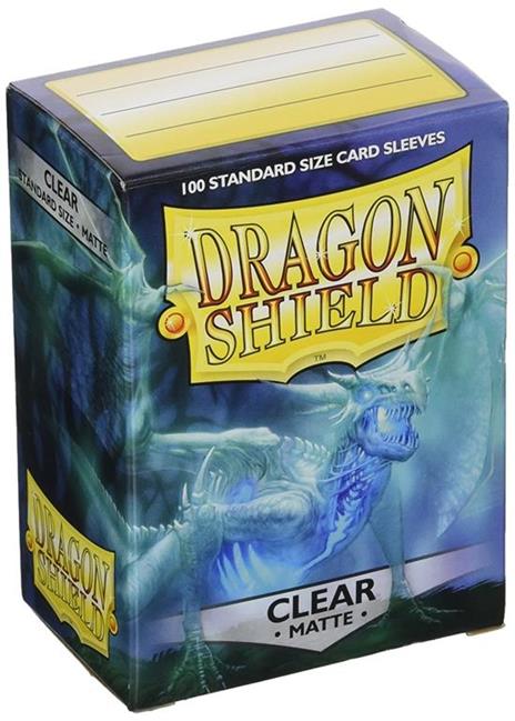 Dragon Shield. Matte Clear. 100 bustine protettive