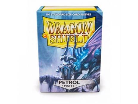 Dragon Shield. Matte Petrol. 100 bustine protettive