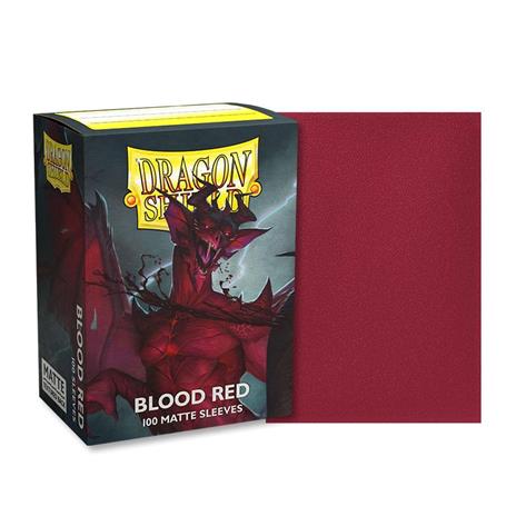 Dragon Shield - Standard - Matte - Blood Red 100 pcs