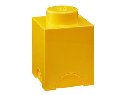 Contenitore LEGO Brick 1 Giallo