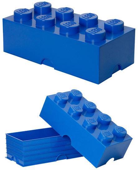 Scatola Grande Mattoncino Blu Lego - 3