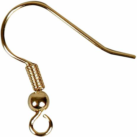 10 orecchini 18 mm - Oro - 2