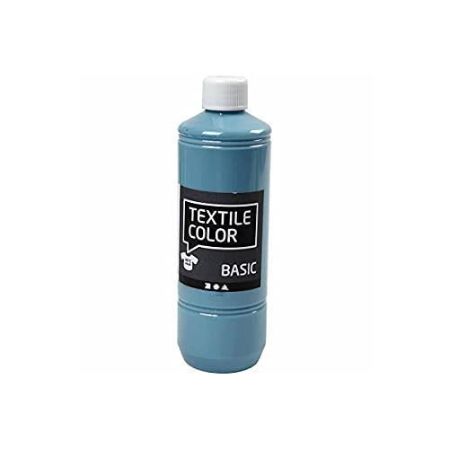 Colore tessile, blu piccione, 500ml